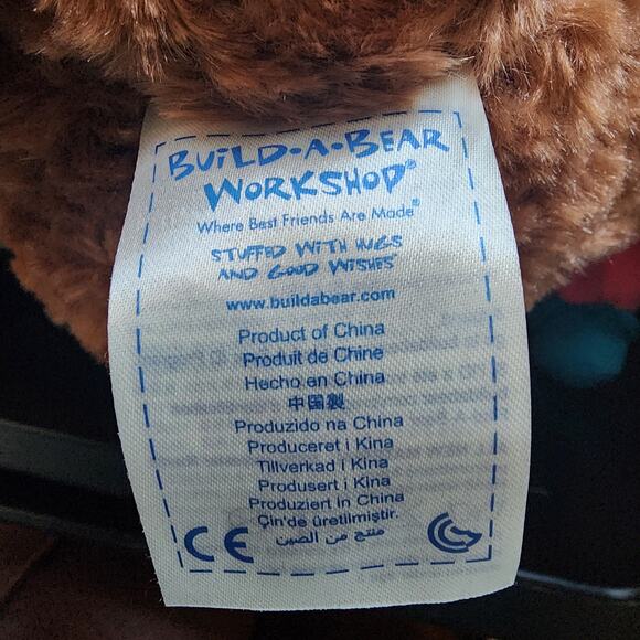 St. Louis Cardinals Build A Bear MLB Plush Bear BAB Toy 16” Long Brown - Picture 7 of 10